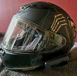 Kask SHOEI NXR2 FAUST interkom cardo fotochrom