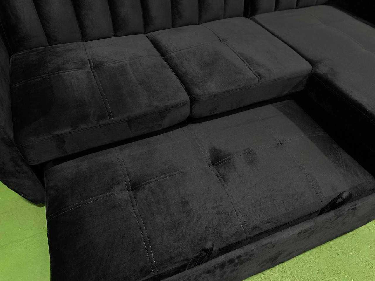Sofá-cama com chaise longue e arrumação com envió gratis en portugal