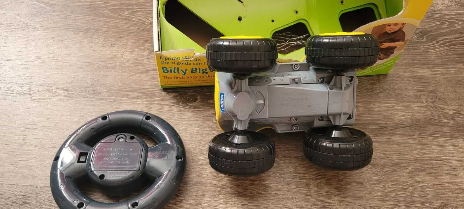 Радіокерована з гірокермом машина Chicco Billy Big Wheels. Бомба