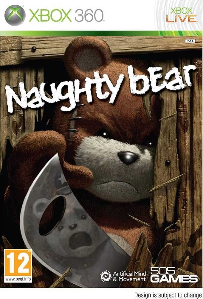 XBOX 360 Naughty Bear Games4US Kolumny 6/36
