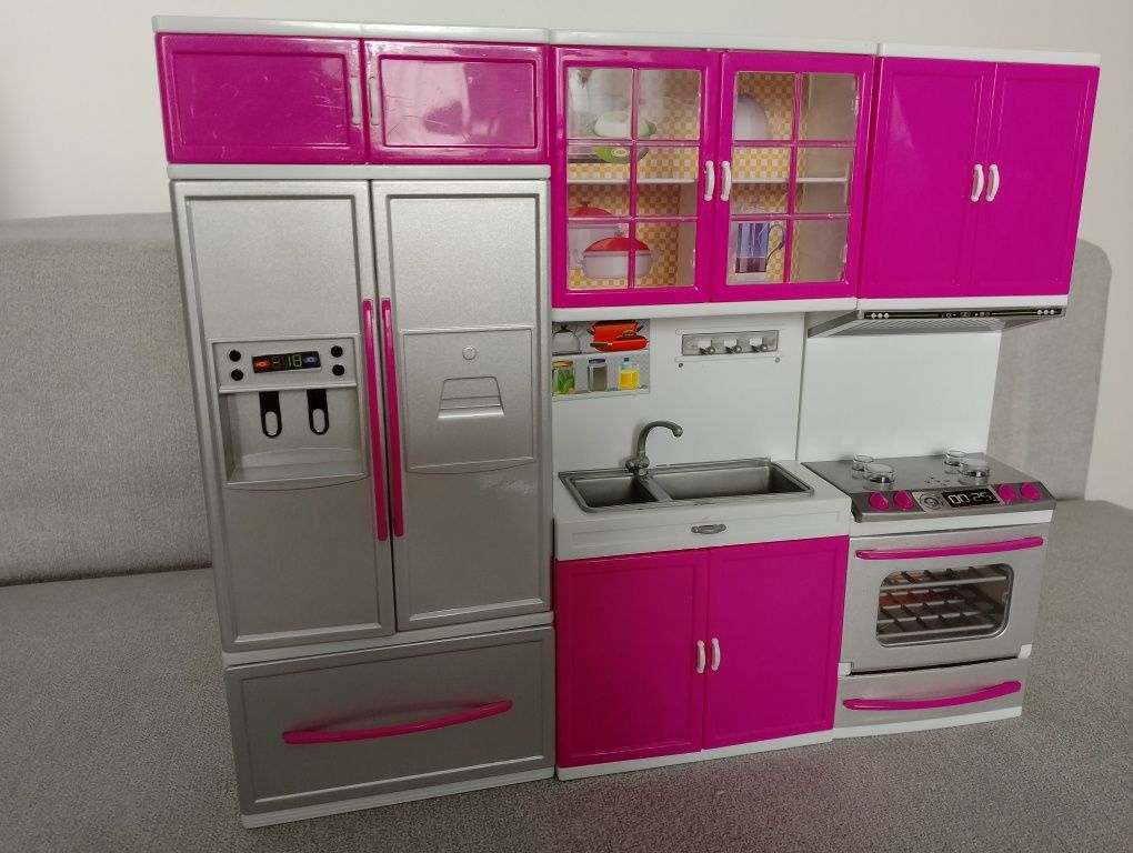 Barbie - mebelki - akcesoria + gratis