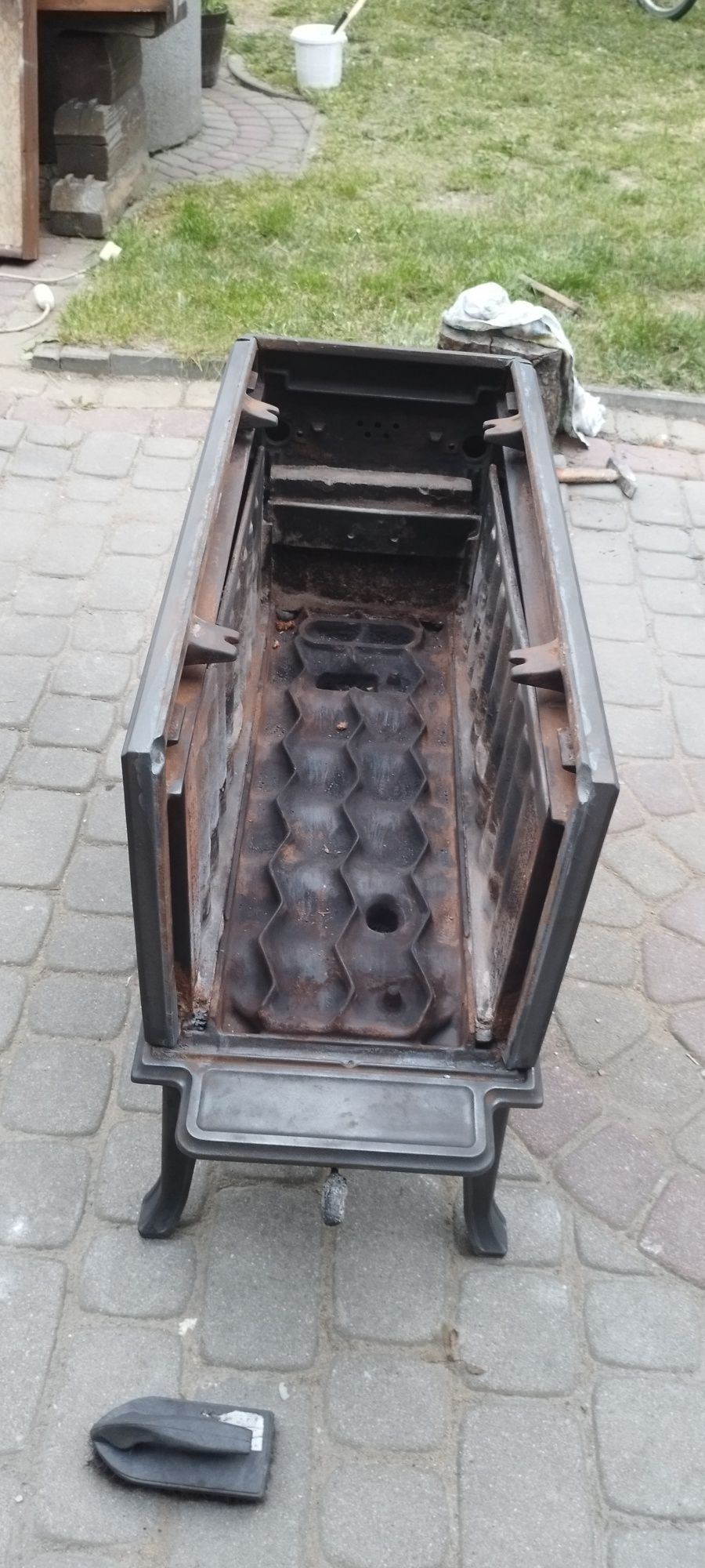 Piec koza JOTUL po przeglądzie.. bardzo wydajny.
