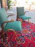 designerskie fotele vintage projekt Paul Bode lata 50 Niemcy