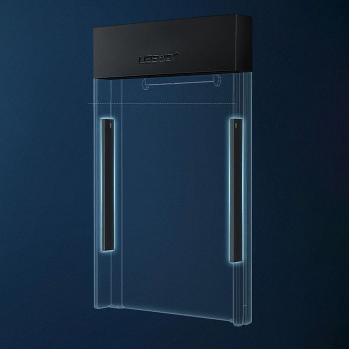 Ugreen kieszeń obudowa dysku SSD / HDD 2.5" USB 3.0 SATA czarna