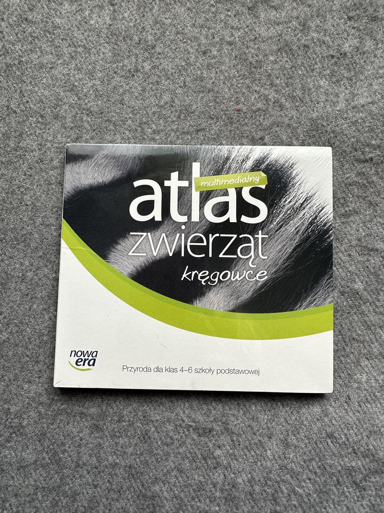 Multimedialny atlas zwierząt - kręgowce płyta DVD