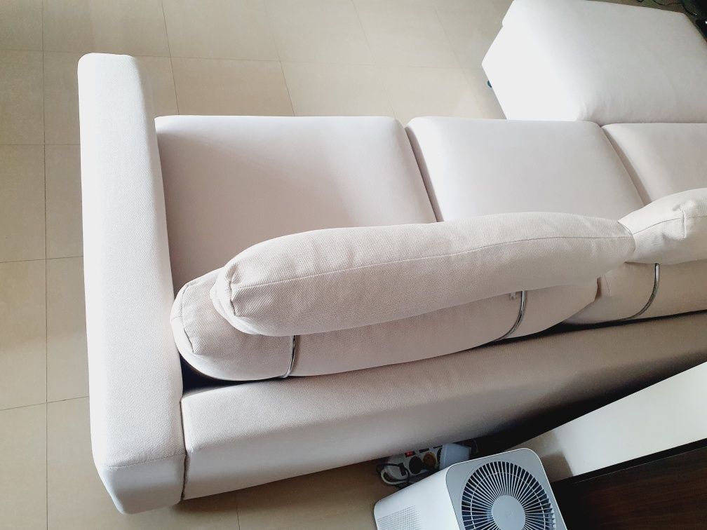 Sofa IKEA Vimle rozkładana, szezlong, 3os+zagłówki+podnóżek