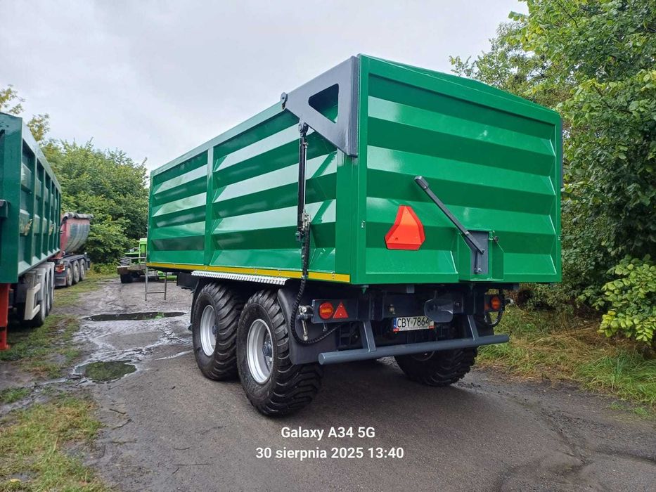 Tandem ROHR 20 T wywrotka wozidło skorupa resor