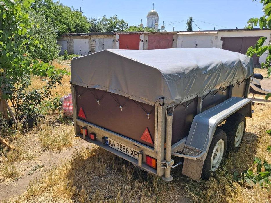 Причеп двухосний