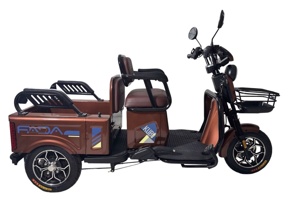 FADA KUBI 1000W • Електротрицикл 72V 25Ah