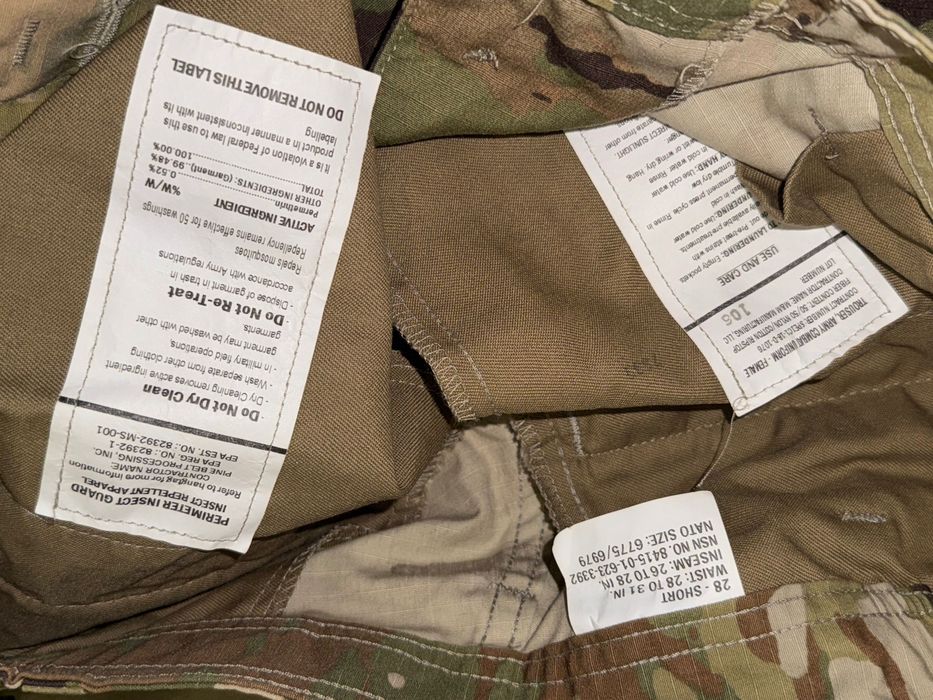 J30 Оригінальні штани армії США Original US Army Розмір:28-Short