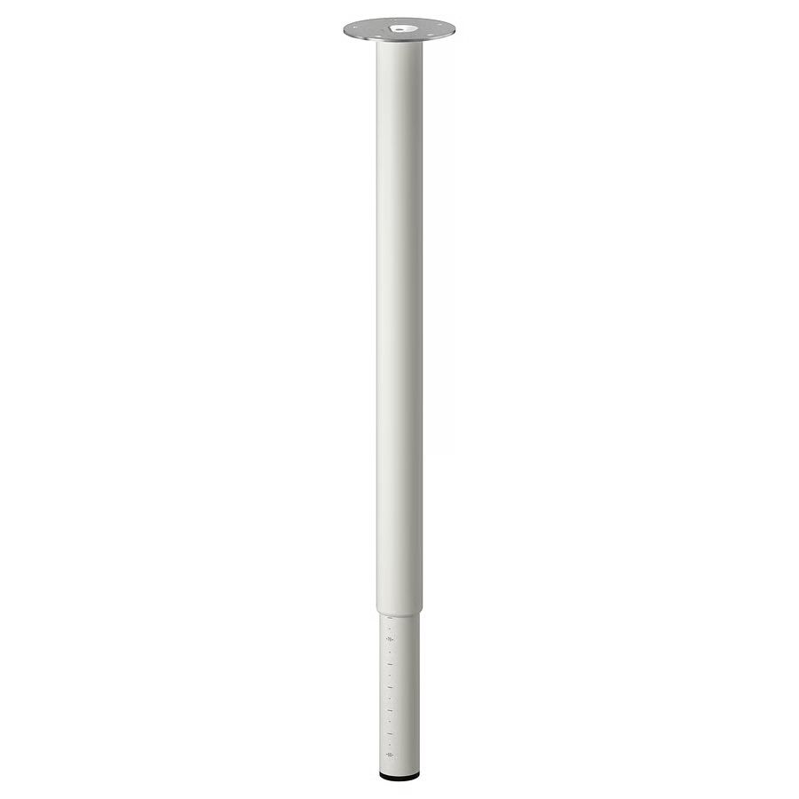 nogi regulowane IKEA OLOV – białe