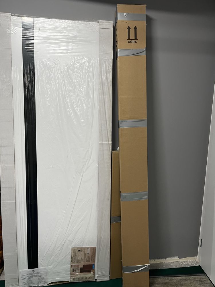 Nowe Drzwi wewnetrzne Loretto 80 cm bezprzylgowe