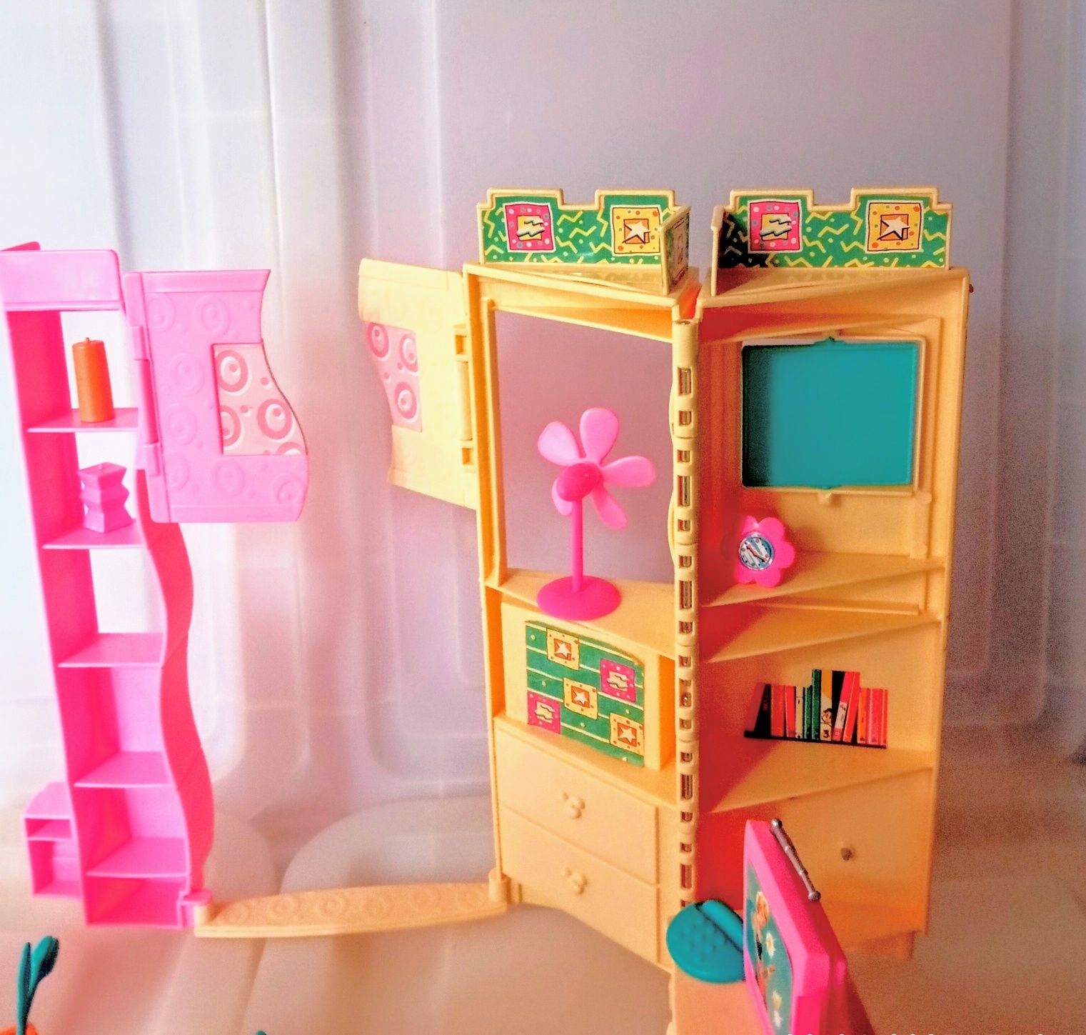 Barbie sala de estar All around home ano 2000.
