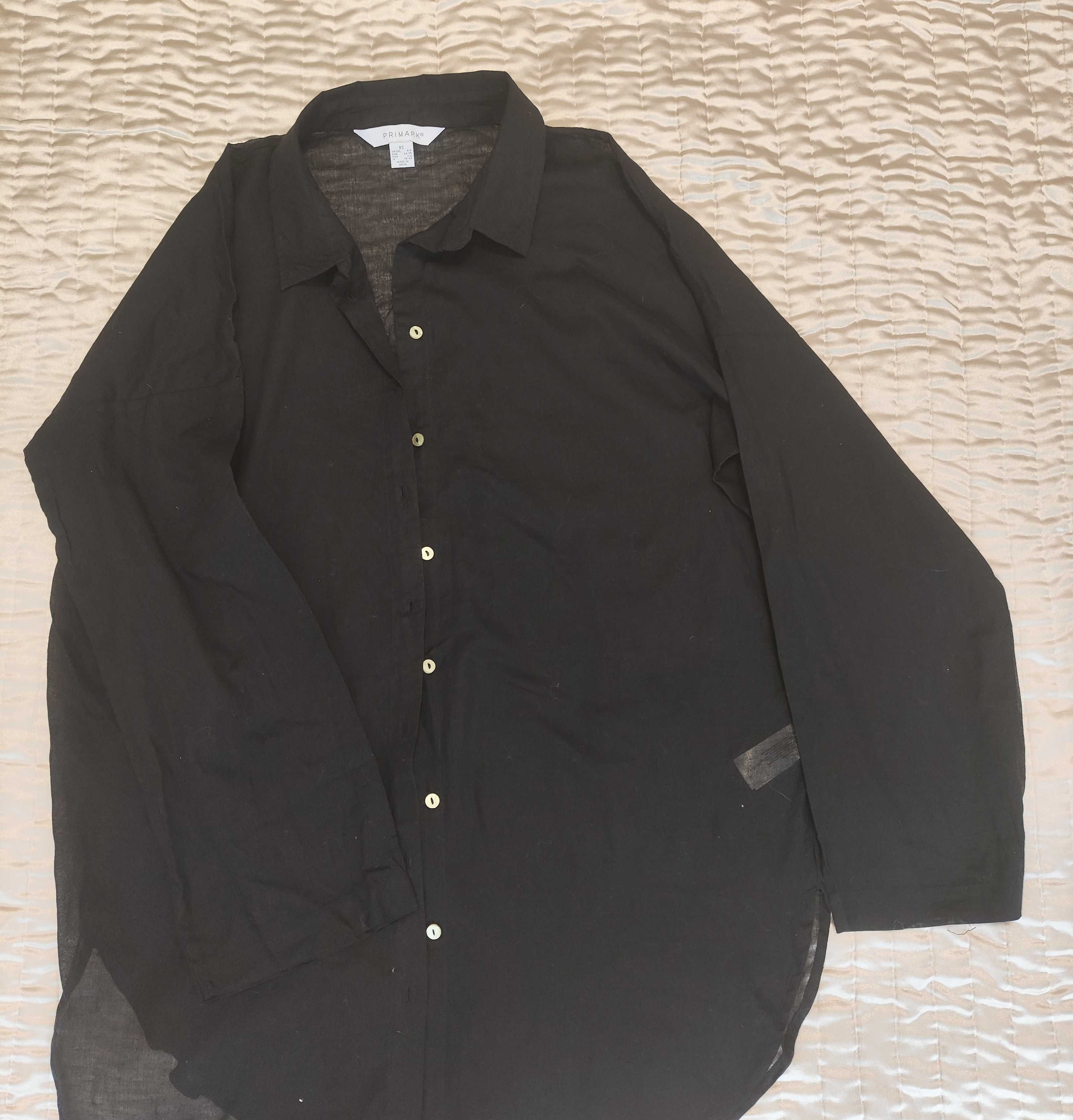 Рубашка женская оверсайз Primark. XS-M. Новая.