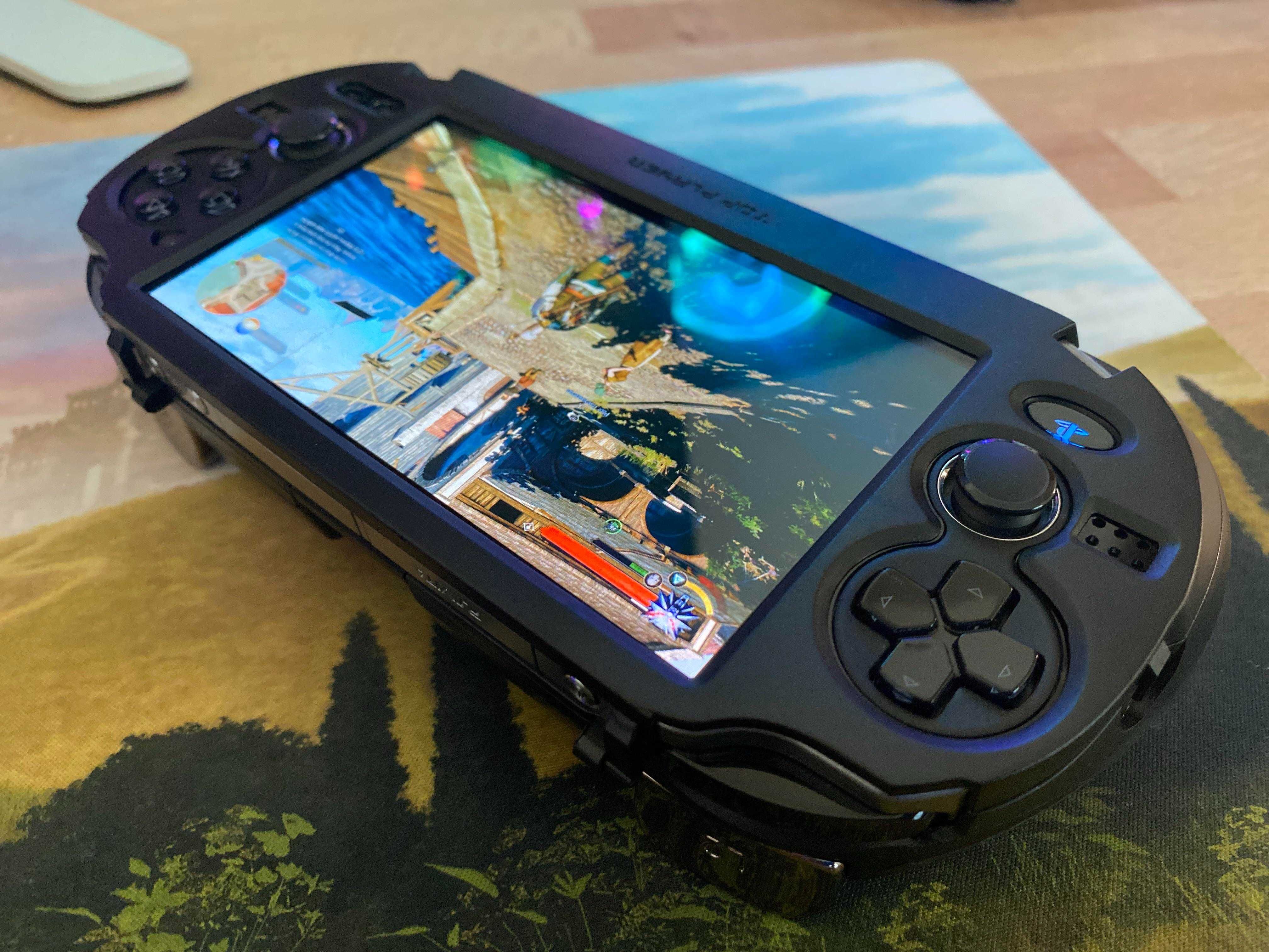 Case/Grip com novos botões para a PS Vita