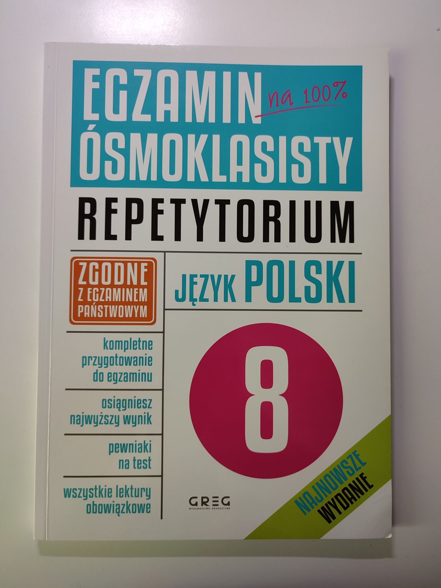 Egzamin ósmoklasisty na 100% język polski
