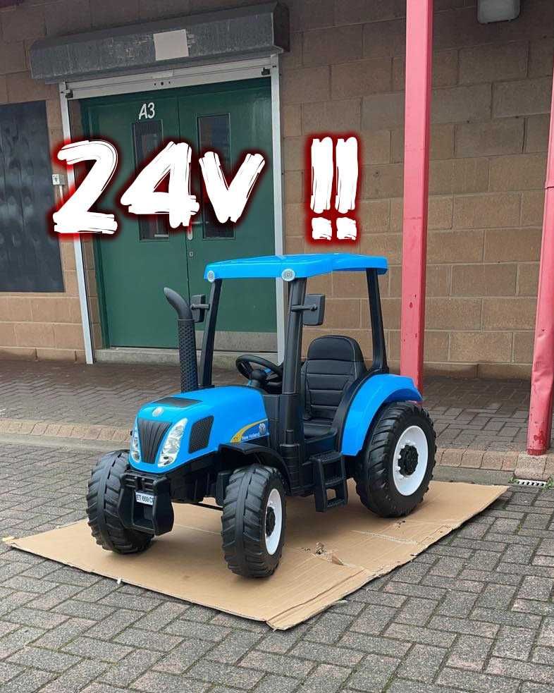 Traktor 24V!! Super mocny NEW HOLLAND dla
