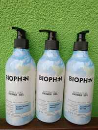 3 opakowania żelu pod prysznic Biophen 400 ml z dozownikiem Okazja