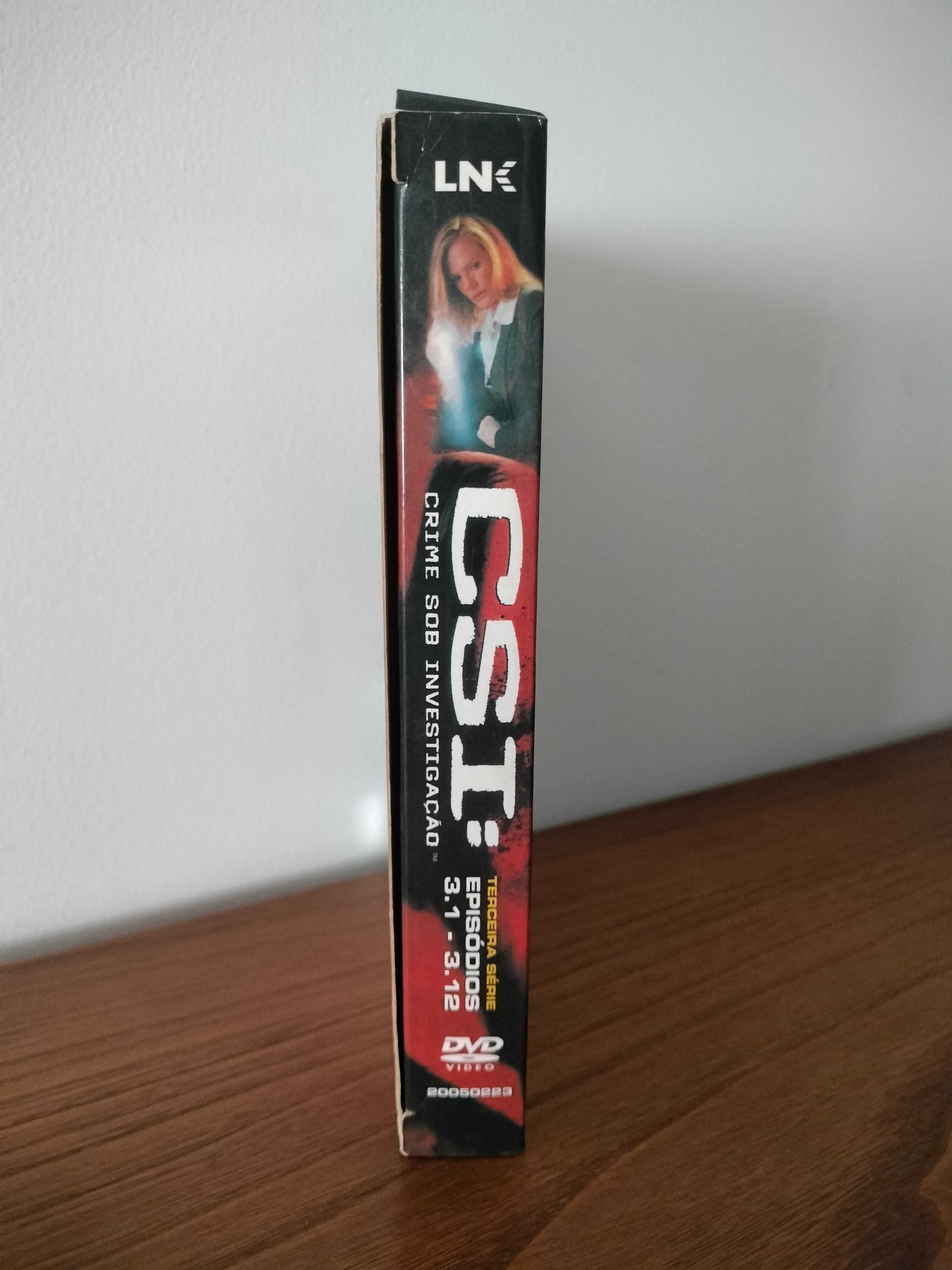 Série DVD: CSI: Crime sob Investigação - Série 3 Parte 1