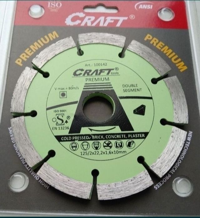 Диск алмазный штроборез двойной