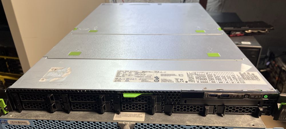1u Сервер Fujitsu 2x Intel Xeon Gold 6138, 128 gb ram