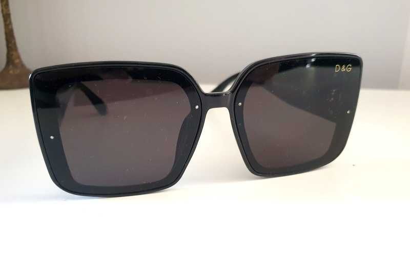 Okulary przeciwsłoneczne damskie z monogramem D&G