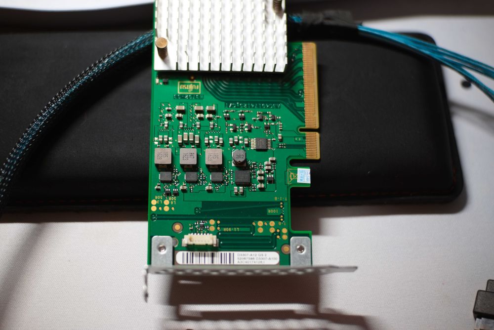 Контролер RAID Fujitsu PRAID CP400i LSI 9341-8I 12Gb/s