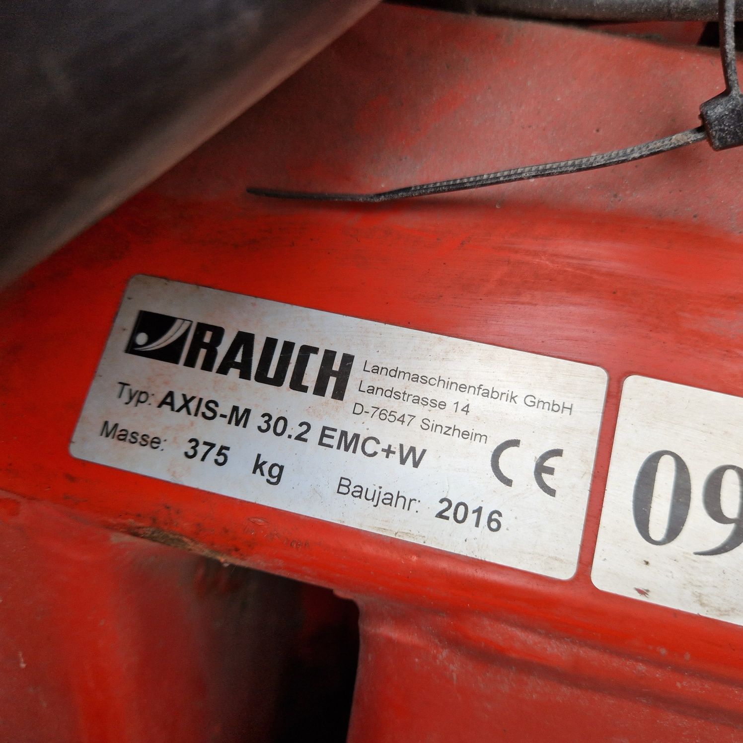 Kuhn axis-m 30.2 EMC + W rauch gps