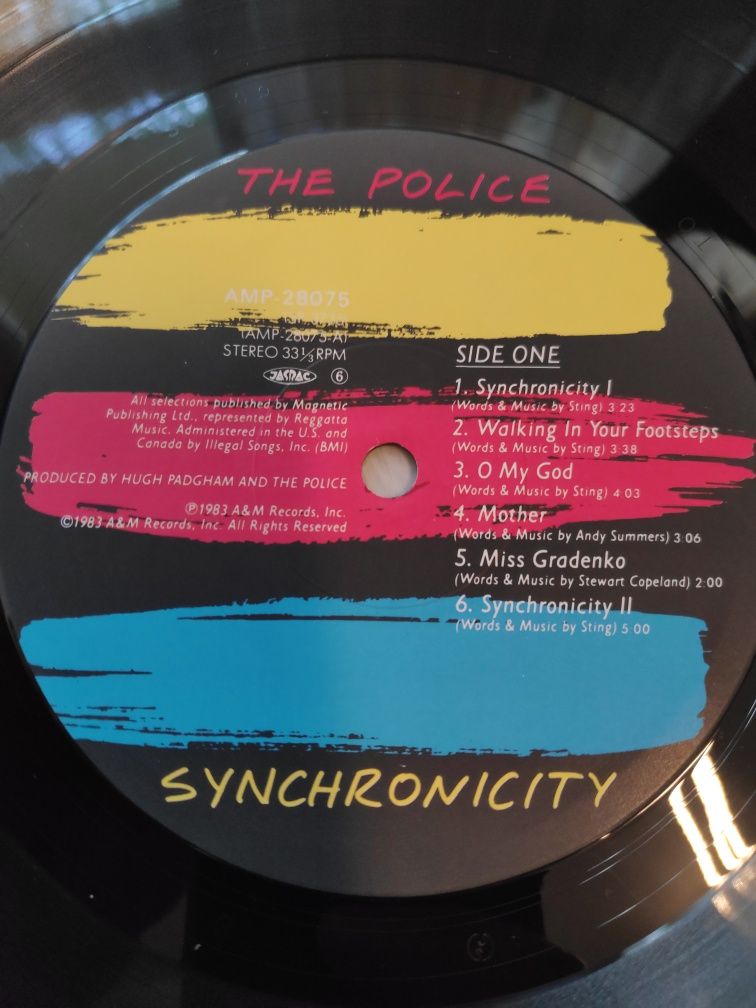 The Police SYNCHRONICITY amp28075
