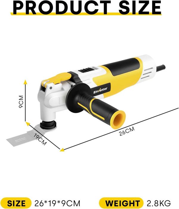 ENVENTOR Multitools Narzędzie oscylacyjne 280W