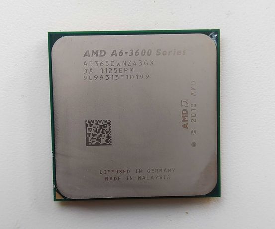 Процессор AMD A6-3600 (2 ядра 2.1 ГГц) Socket FM1