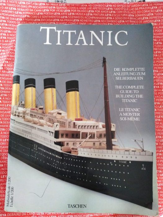 Titanic - Brochura para construção