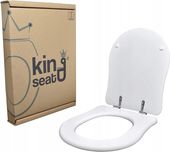 Deska sedesowa King seat nowoczesna biały, wielokolorowy