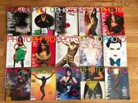 LOTE 25 Revistas PHOTO Anos 80/90 Números Especiais Madonna FOTOGRAFIA