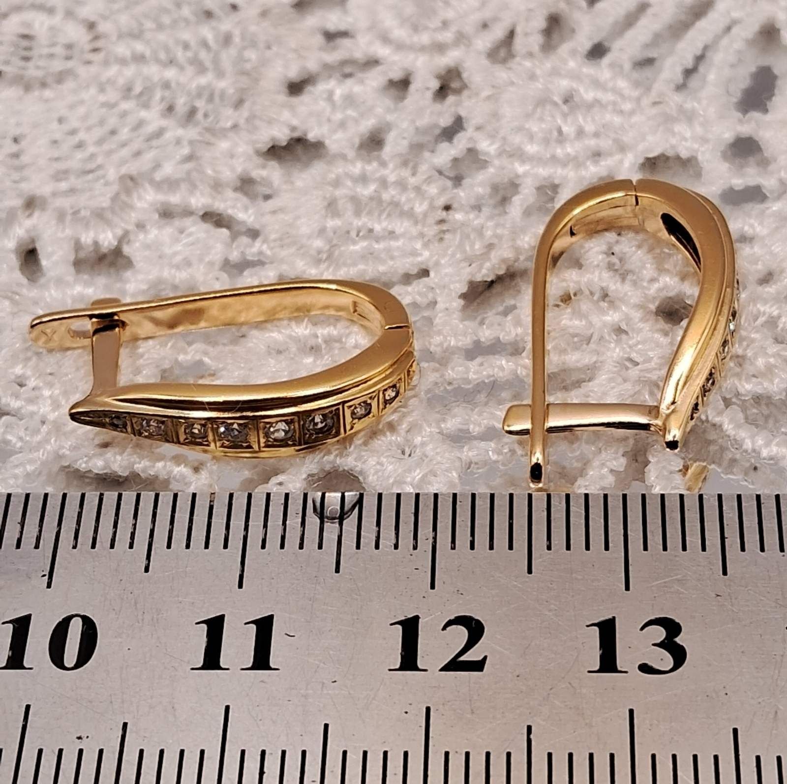 Золоті сережки 585
