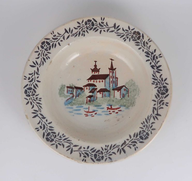 Prato Faiança do Norte Séc. XIX