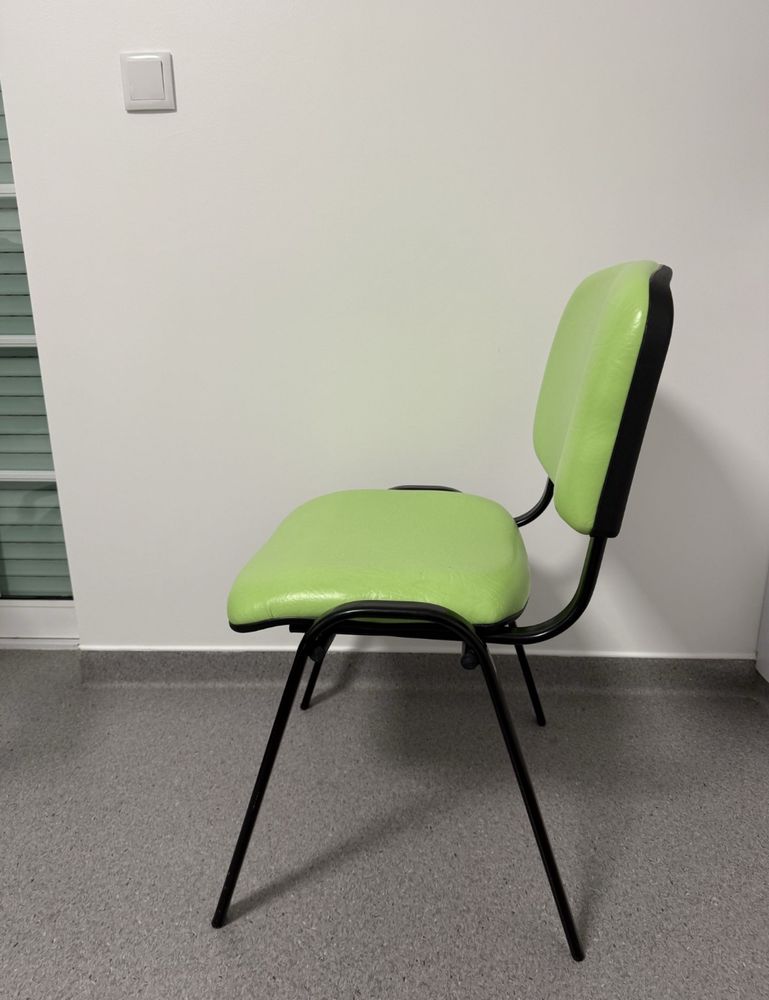 Cadeira Verde Escritório sem rodas