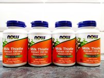 Now Foods, Milk Thistle + Turmeric (120 капс.), силимарин + куркума