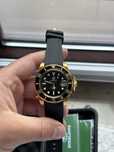 Steeldive Diver Gold Złoty 41mm 300m Nowy Szafir Automatyczny NH35