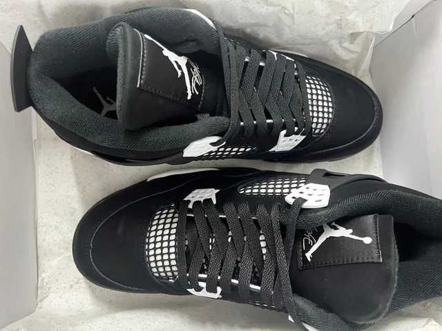 Buty Espadryle Jordan 4 Retro | Biały unisex Roz 40
