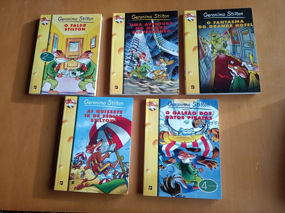 Livros Geronimo Stilton