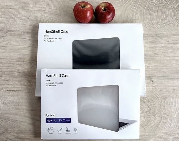 Чехол накладка HardShell Case Crystal для Apple MacBook m1 m2 m3