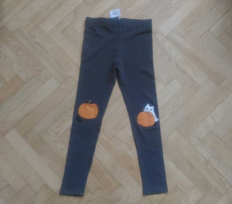 Legginsy halloween dynia kot nowe