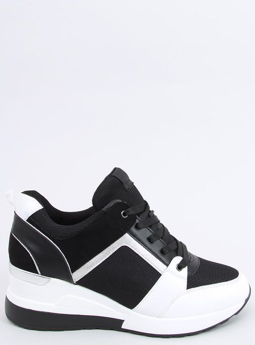 Sneakersy Na Koturnie Pandy Diego Black/White