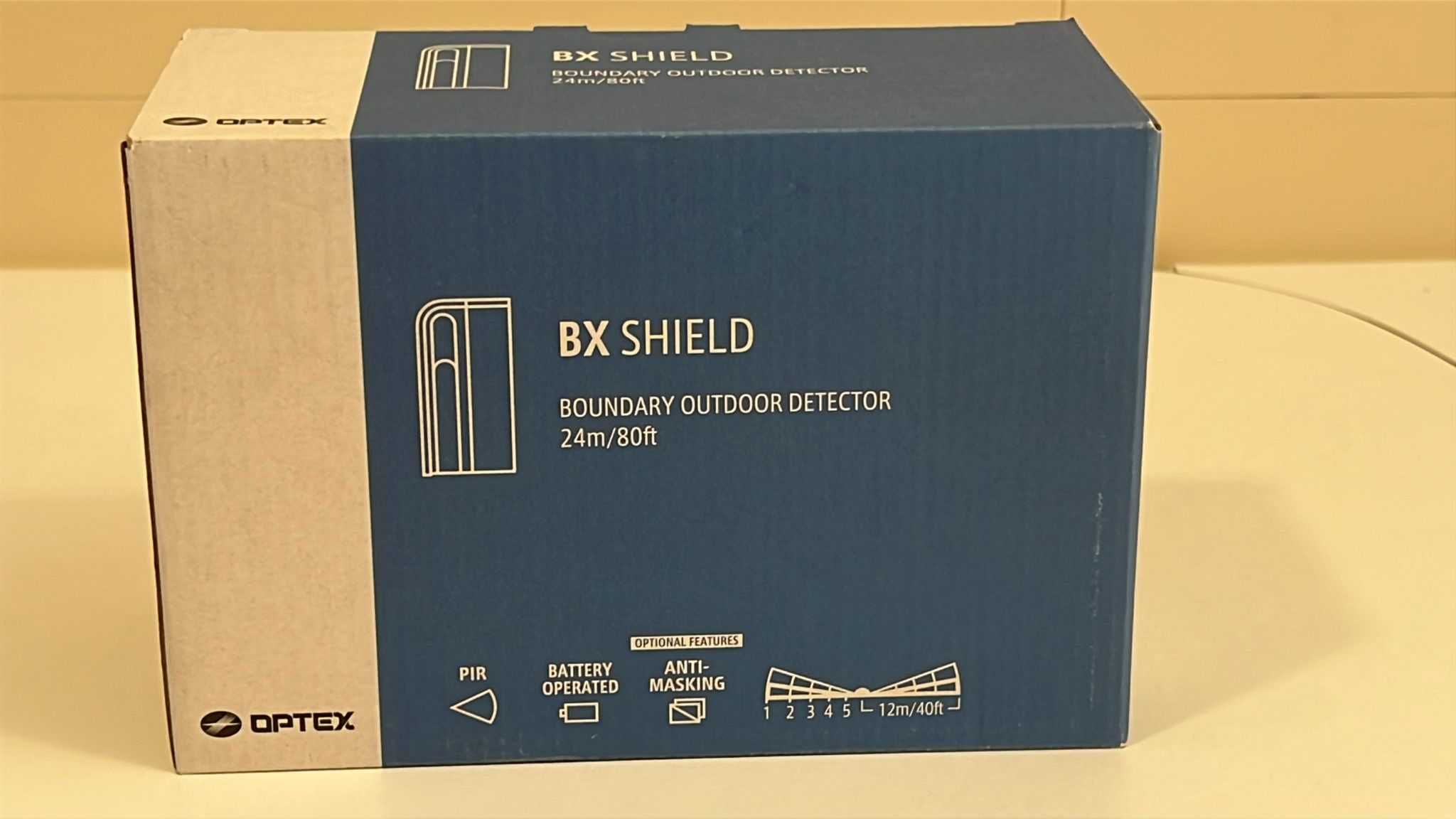 Optex BX Shield BXS-RAM(W) - Detetor Perimetral Exterior Sem Fios 24m