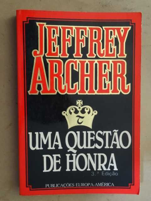 Uma Questão de Honra de Jeffrey Archer