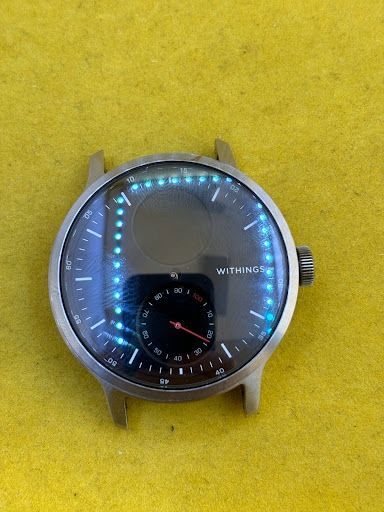 withings scanwatch hybrid smartwatch ekg gps uszkodzony opis