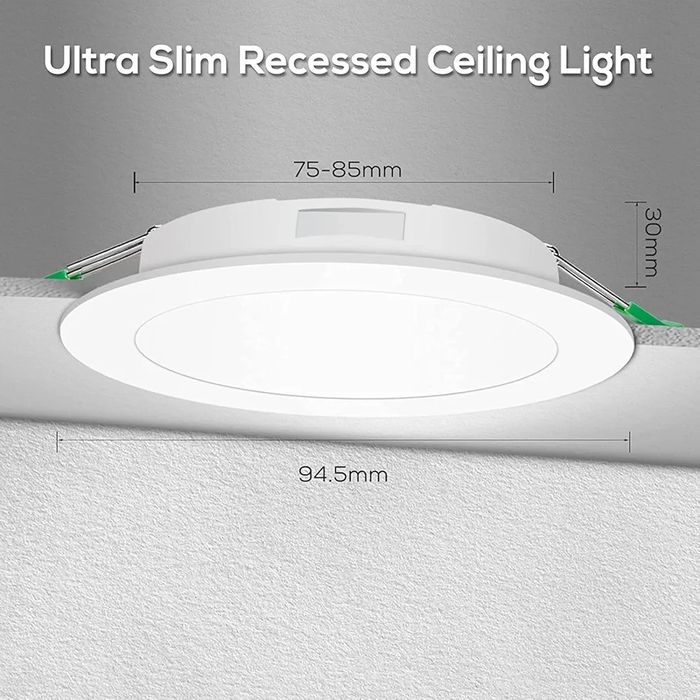 Halogeny  sufitowe Led oświetlenie  IP44 do łazienki kuchni 6szt