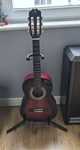 Gitara klasyczna Alvera ACG100 3/4 czerwona