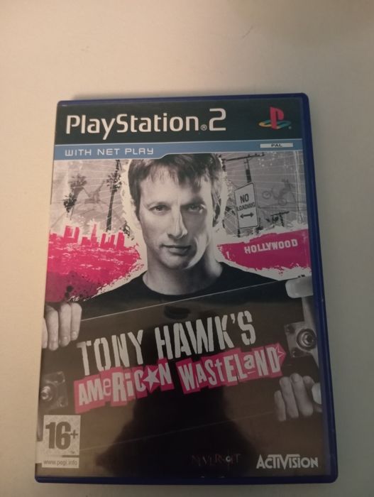 Jogo PlayStation 2 Tony hawk American wasteland
